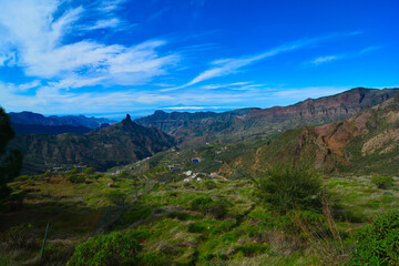  roque nublo montagna simbolo dell'isola gran canaria