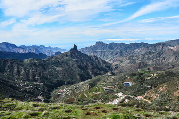 roque nublo montagna simbolo dell'isola gran canaria