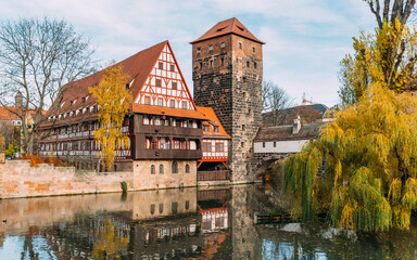 Altstadt in Nürnberg auf Städtereise besuchen in Deutschland 
