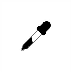 Pipette with liquid icon vector illustration symbol