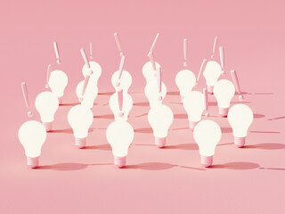 たくさんのアイデアイメージ