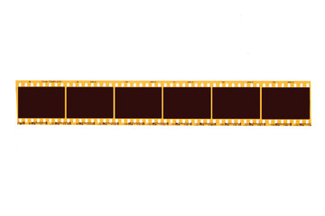 film strip isolated on white.