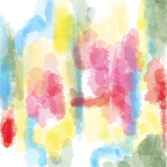 Abstract bright background, hand-painted texture. Watercolor, hand drawing.