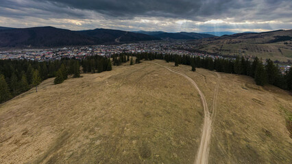 landscape in the mountains