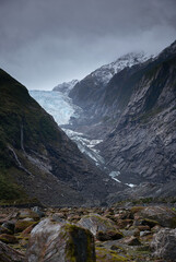 Franz Jozef glacier of New Zealand - obrazy, fototapety, plakaty