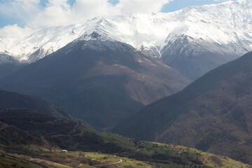 Spring in the mountains of Chechnya.