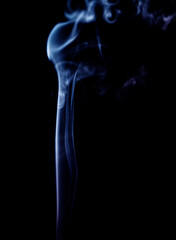 Smoke in colour light