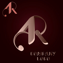 creative Initial letter  icon abstract Company logo 

Monogram, design. vector logo for company identity