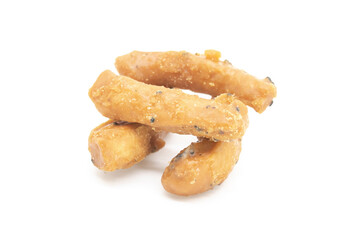 group of cookies isolate on white background