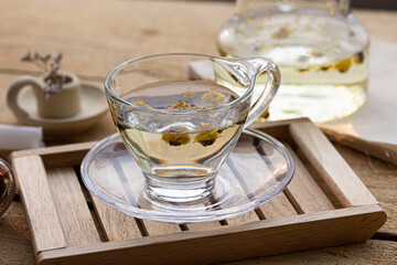 glass of Chrysanthemum Flower Tea