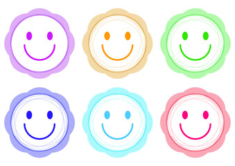 P_2204_스마일 스티커 라벨