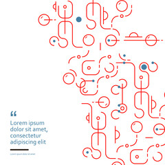 Geometry forms. Abstract poster design. Vector objects shapes. Figures minimalist modern decoration. Background for web and branding and patterns