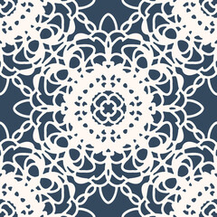 Black and white seamless pattern