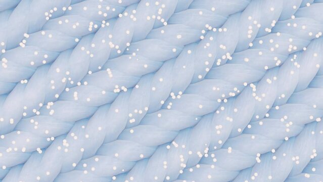 Cloth surface with fabric detail, 3d rendering.