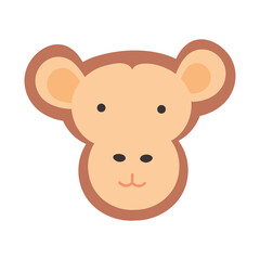 cute monkey face