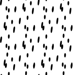 Abstract, geometric, dots minimalist seamless vector pattern.