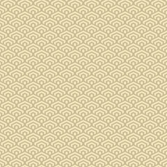 colorful simple vector pixel art beige seamless pattern of minimalistic geometric scaly hexagon pattern in japanese style