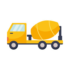 concrete mixer truck