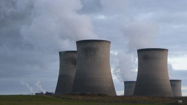 Didcot A Power Station time lapse Pro Res 4:2:2