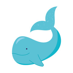 cute whale icon