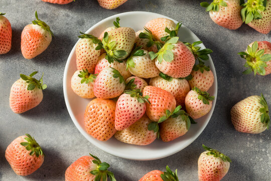 Organic Raw Pink Pineberries