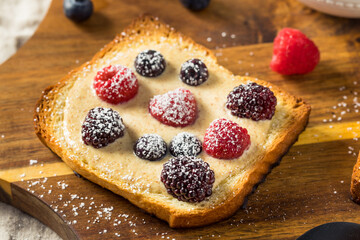 Homemade Trendy Custard Yogurt Toast