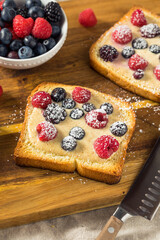 Homemade Trendy Custard Yogurt Toast