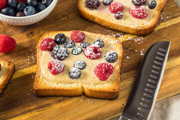 Homemade Trendy Custard Yogurt Toast