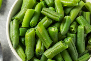 Organic Steamed Green Beans