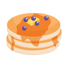 pancakes with butter