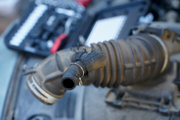 technical overhaul of the car. details.