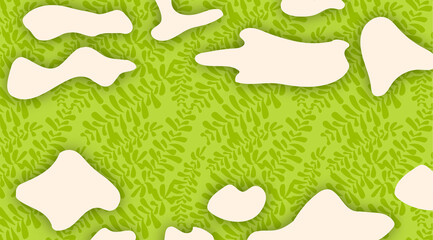 Ecolife. Eco friendly and nature life poster design. Use it for web, print poster or package design.