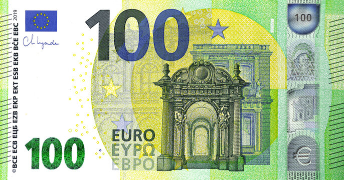100 Euro Banknote - Money