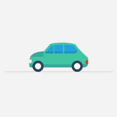 flat icons for Car side view,vector illustrations