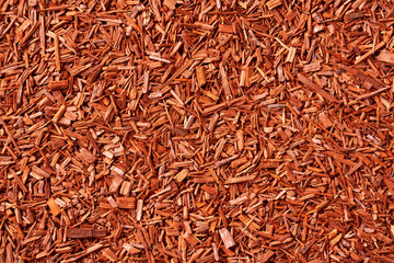 Background made of red sandalwood - copy space