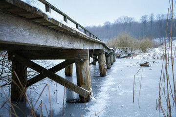 Winter Brücke