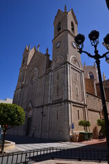 Eine Kirche an der casta blanca