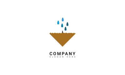 Business Aesthetic Plant Logo Template
