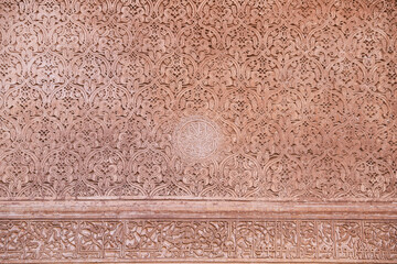 Details in Saadiens Tombs in Marrakech, Morocco