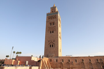 Obraz premium Kutubiyya Mosque in Marrakesh, Morocco