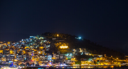 The top view of Kuşadası Aydın