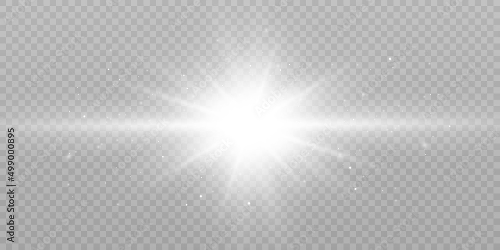 Poster abstract sun glare translucent glow with special light effect. vector blur in motion glow highlights