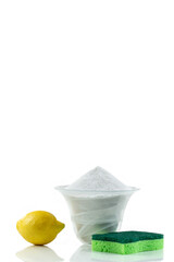 Household cleaning with baking soda.