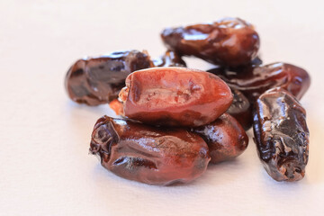 Dates are a fruit that Muslims eat during Ramadan to break their fast.