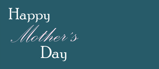 Happy Mothers day typography design. Mother's Day flower calligraphy poster. Mothers day composition