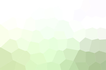 White and green pastel low poly rock texture pattern background.