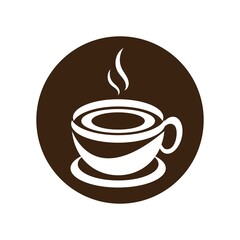 Obraz premium Coffee cup Logo Template icon design vector 