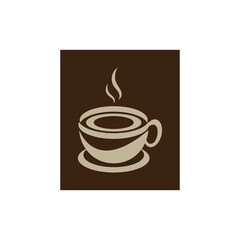 Coffee cup Logo Template icon design vector 
