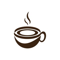 Coffee cup Logo Template icon design vector 