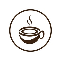 Coffee cup Logo Template icon design vector 